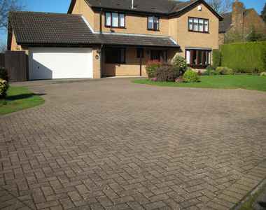 Block Paving Before